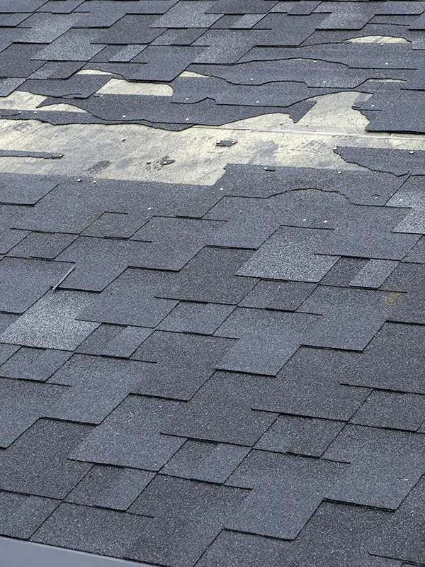 damaged roof - 2
